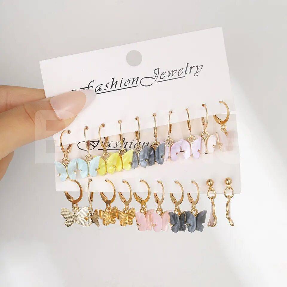 COLOURFULL EARRING CARD