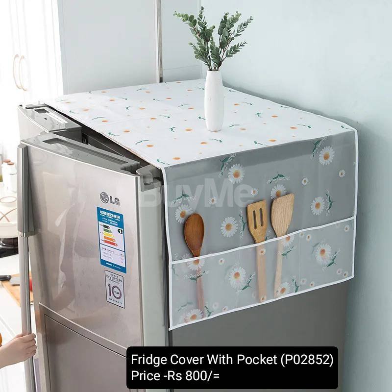 FRIDGE COVER WITH POCKET