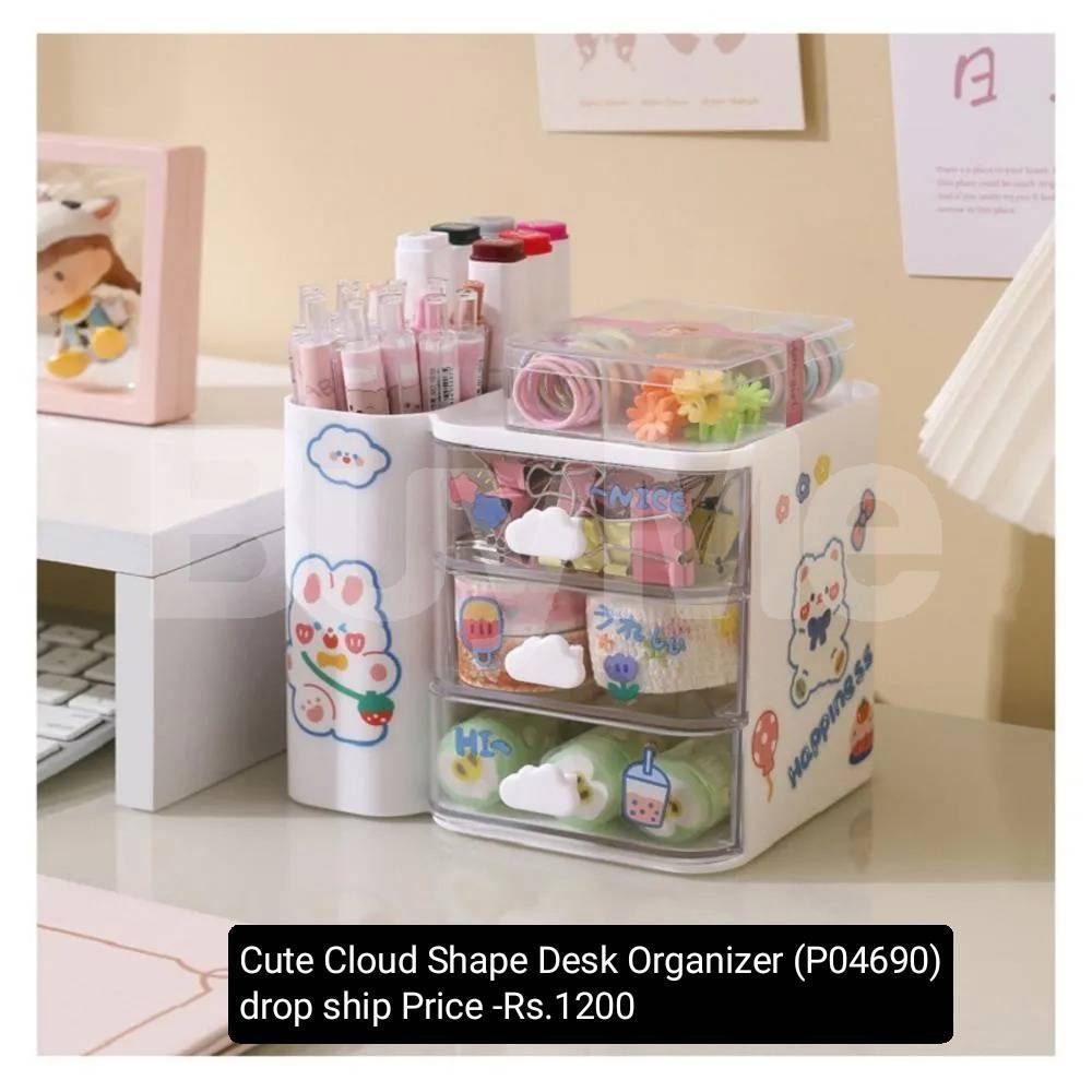 CUTE CLOUD SHAPE DESK ORGANIZER