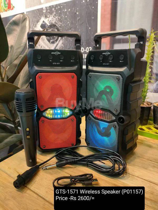 GTS-1571 WIRELESS SPEAKER