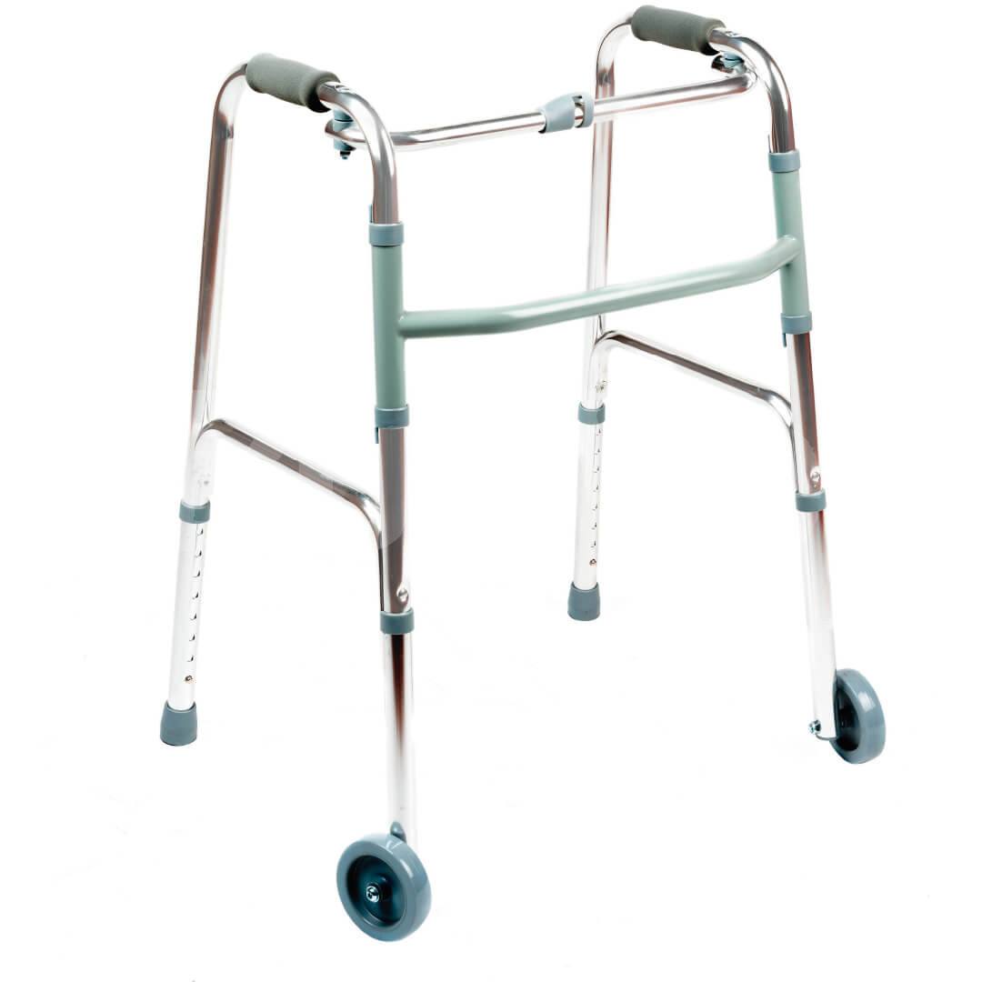 MOVING WALKER WITH WHEELS