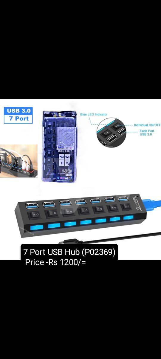 7 PORT USB HUB