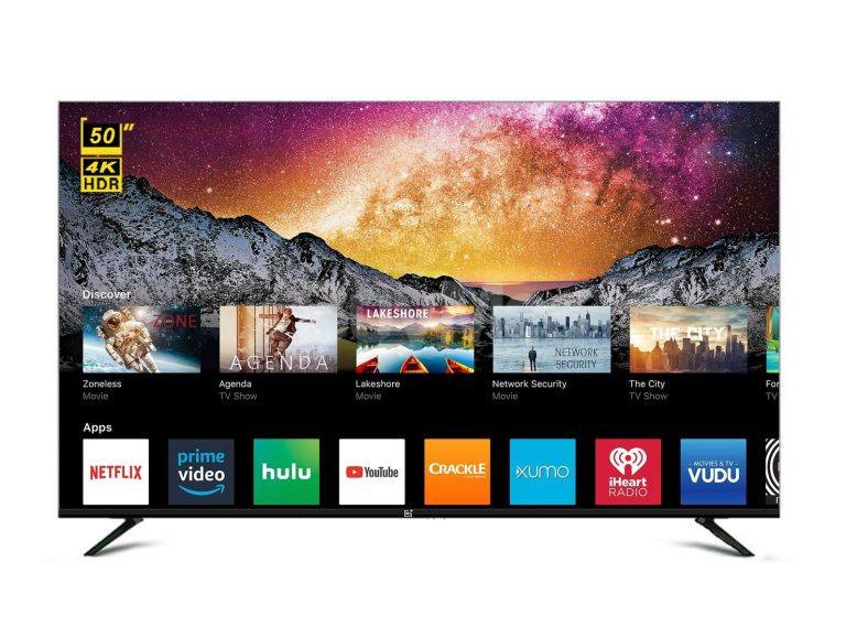MI+ 50-INCH SMART ANDROID 4K UHD LED FRAMELESS TV WITH SMART REMOTE