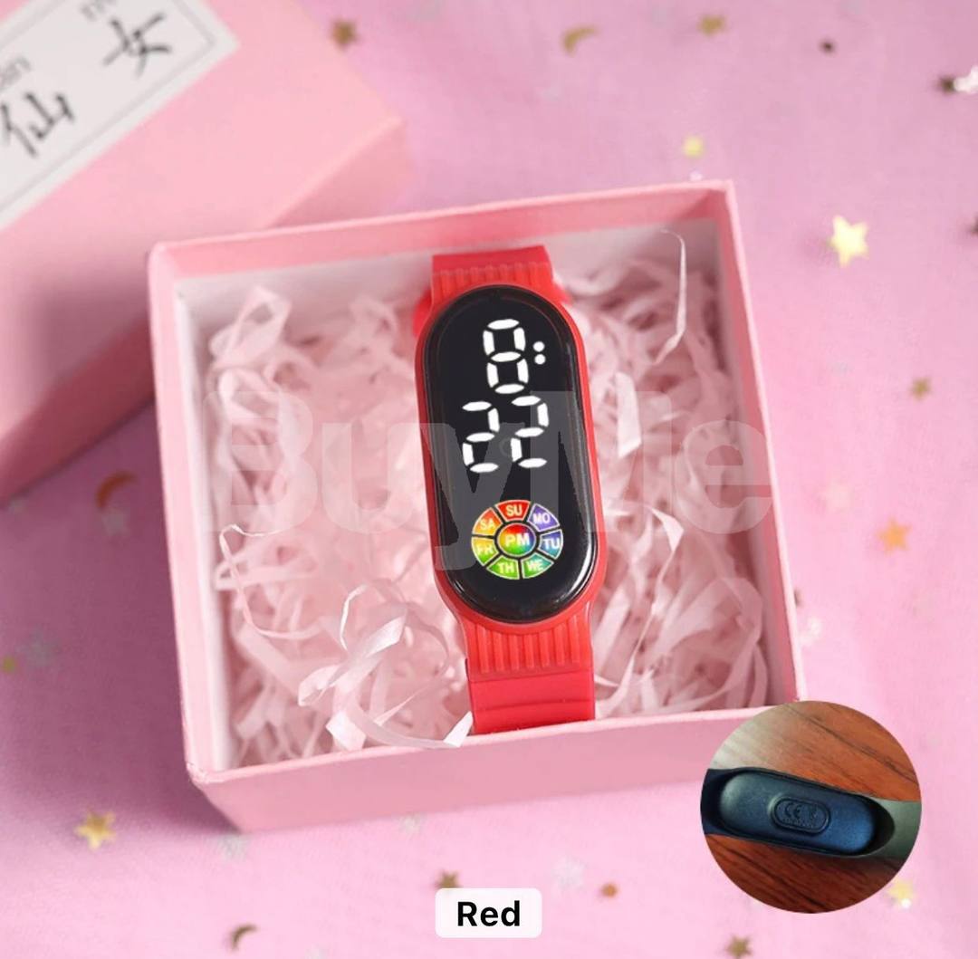 FASHION PLAIN COLOR TOUCH SMART WATCHES ELECTRONIC