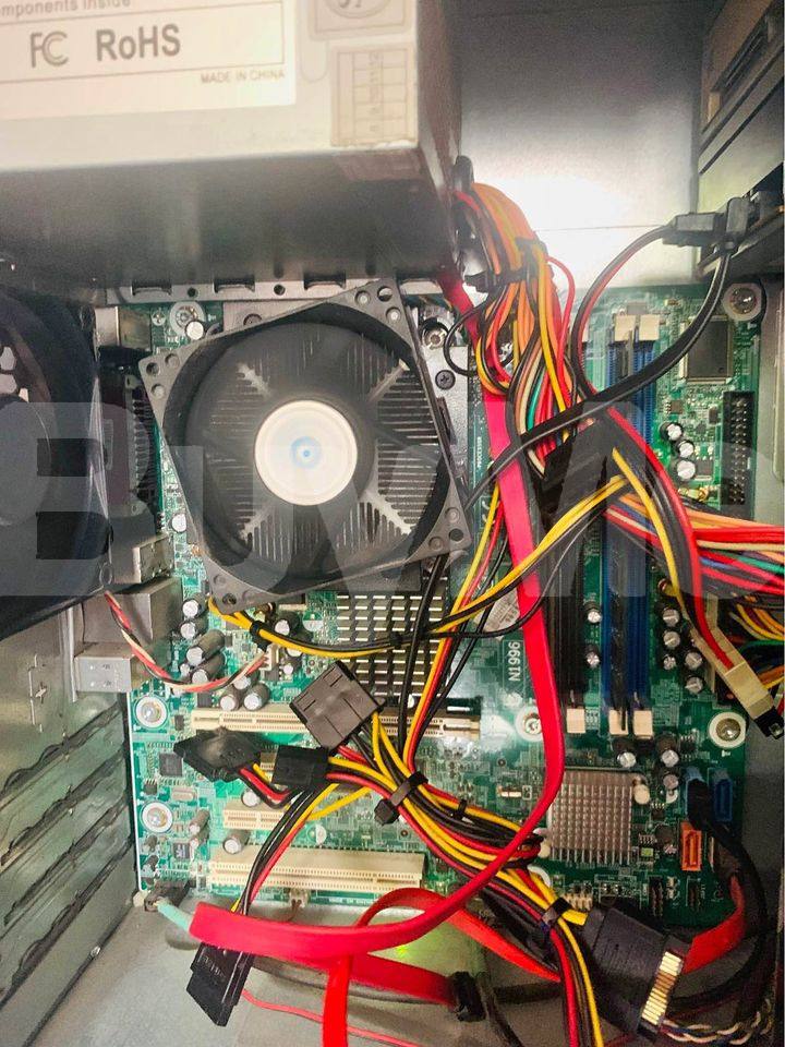 CORE 2 DUO PC - HP COMPAQ