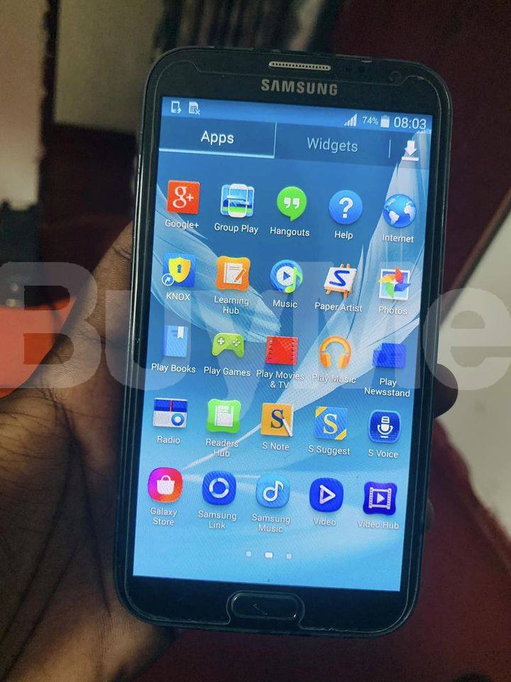 SAMSUNG GALAXY NOTE 2