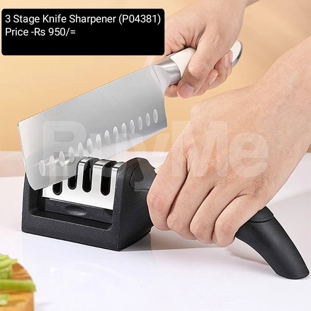 3 STAGE KNIFE SHARPENER