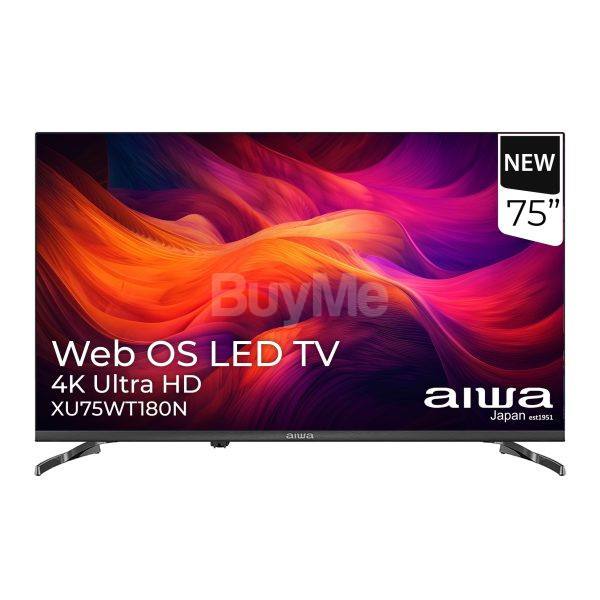 AIWA JAPAN 75 INCH WEBOS SMART 4K ULTRA HD TV – XU75WT180N