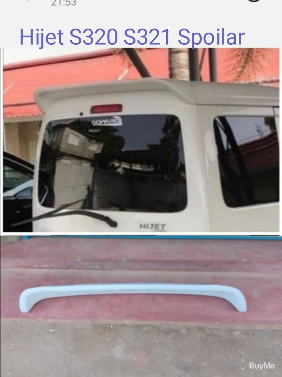 HIJET S320 / S321 SPOILER