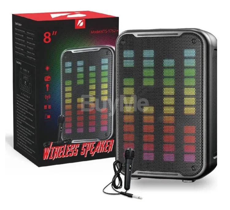 KTS 1752 8 INCHES PORTABLE WIRELESS BLUETOOTH SPEAKER
