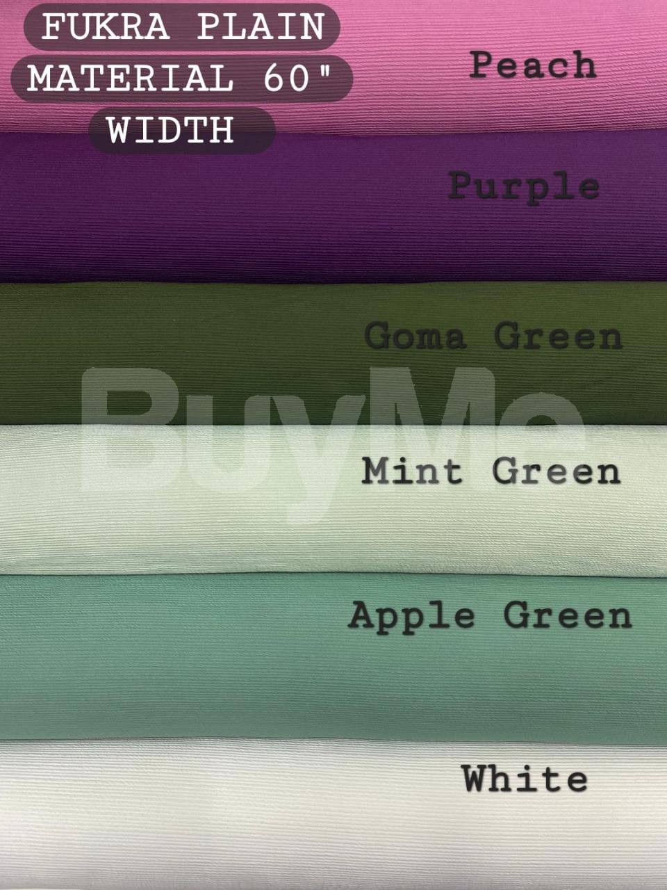 FUKRA PLAIN MATERIAL