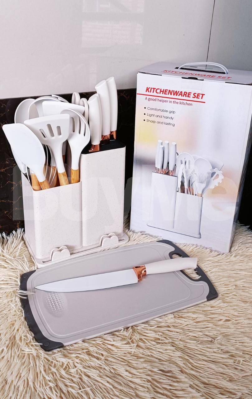 19 IN 1 SILICONE KITCHENWARE SETS