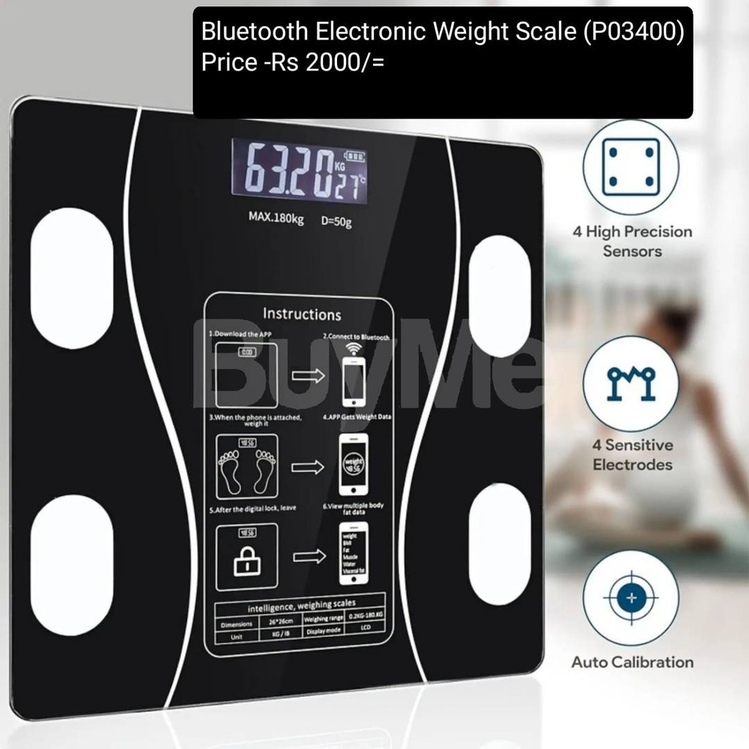 BLUETOOTH ELECTRONIC WEIGHT SCALE