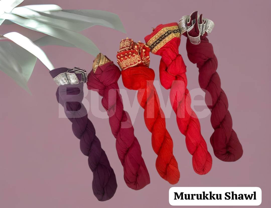 MURUKKU SHAWL (VOIL SHAWL) SET 4