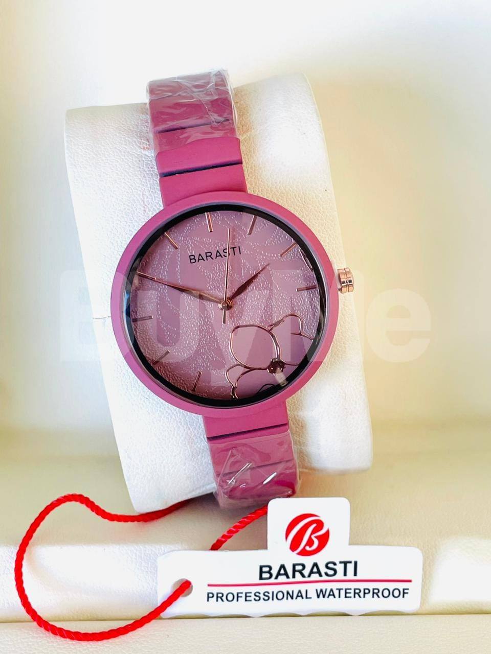 BARASTI MATE STEEL WATCH FOR LADIES - PURPLE