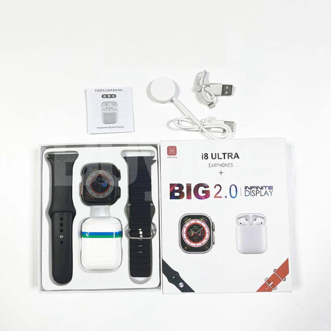 I8 ULTRA SMART WATCH WITH AIRPODS