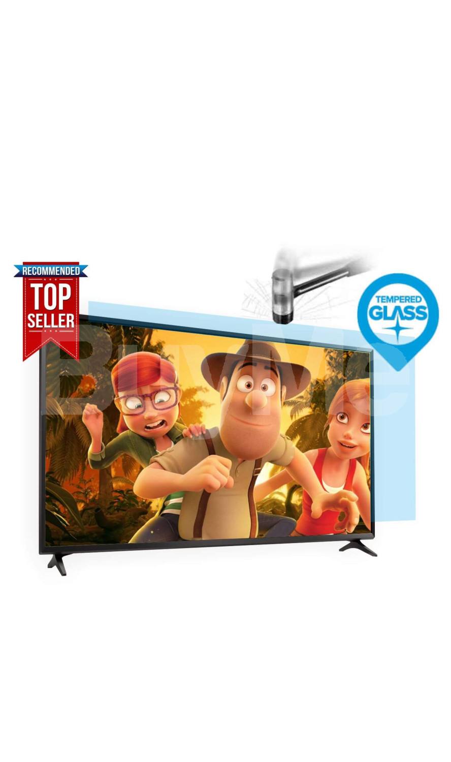 CLEAR 32″ HD LED TEMPERED GLASS TV – 32CL8900