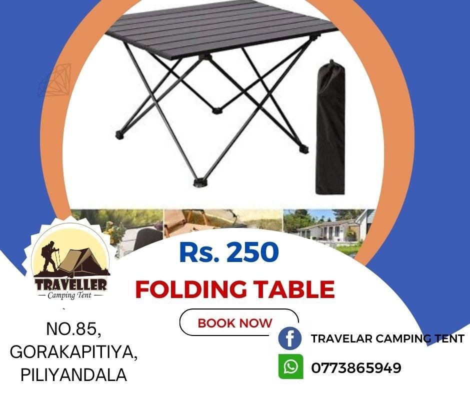 FOLDING TABLE - RENT (CAMPING)