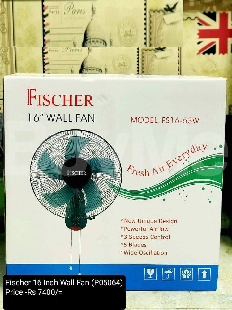 FISHCER 16 INCH WALL FAN