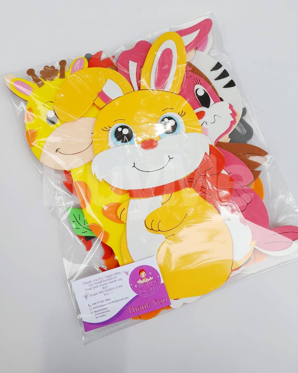 HAPPY CRAFT DESIGNS FOR KIDS - ANIMALS PATTERN