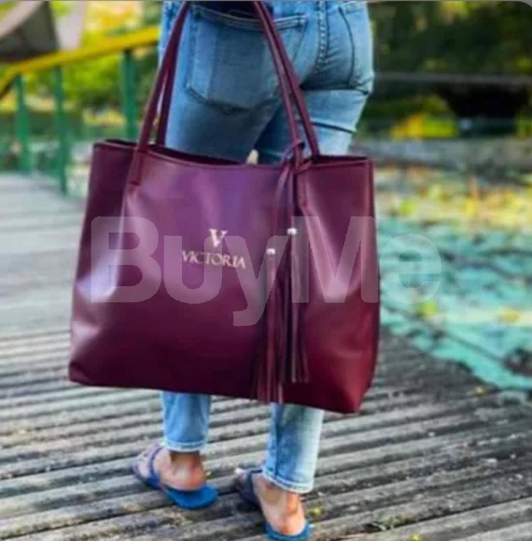 LADIES HANDBAG - MAROON