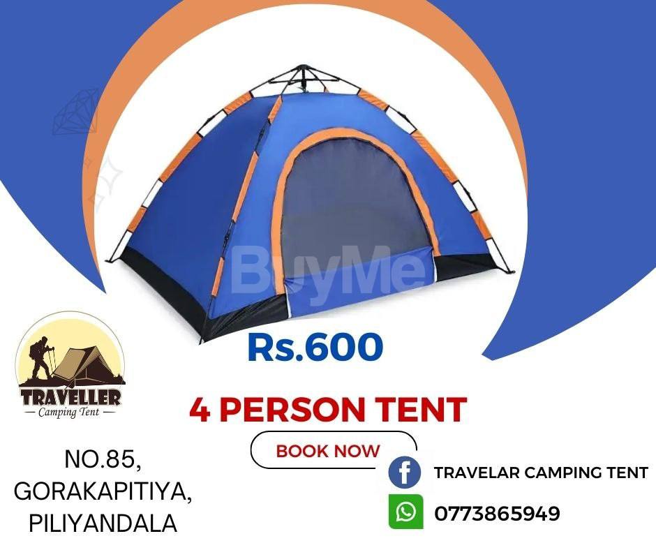 4 PERSON CAMPING TENT- FOR RENT