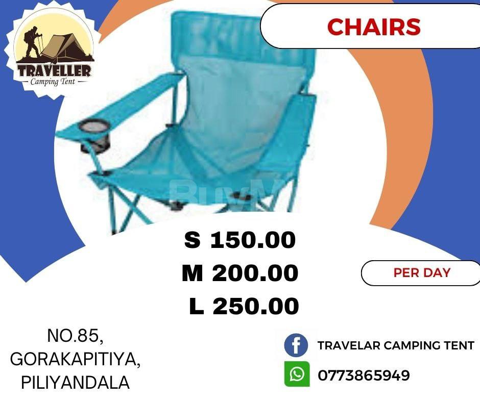 CAMPING CHAIRS - S/M/L