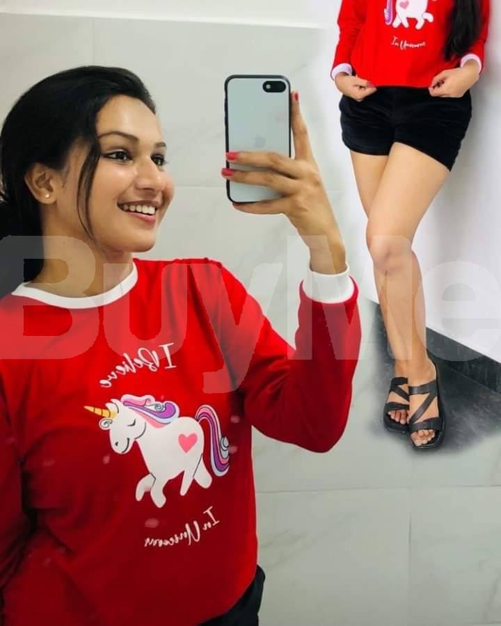 LONG SLEEVE T SHIRTS - RED