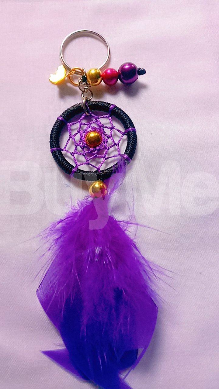 SMALL DREAM CATCHER - PURPLE