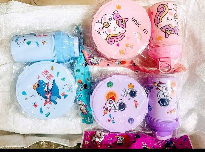 KIDS LUNCH BOX + BOTTLE ( SET 1 )