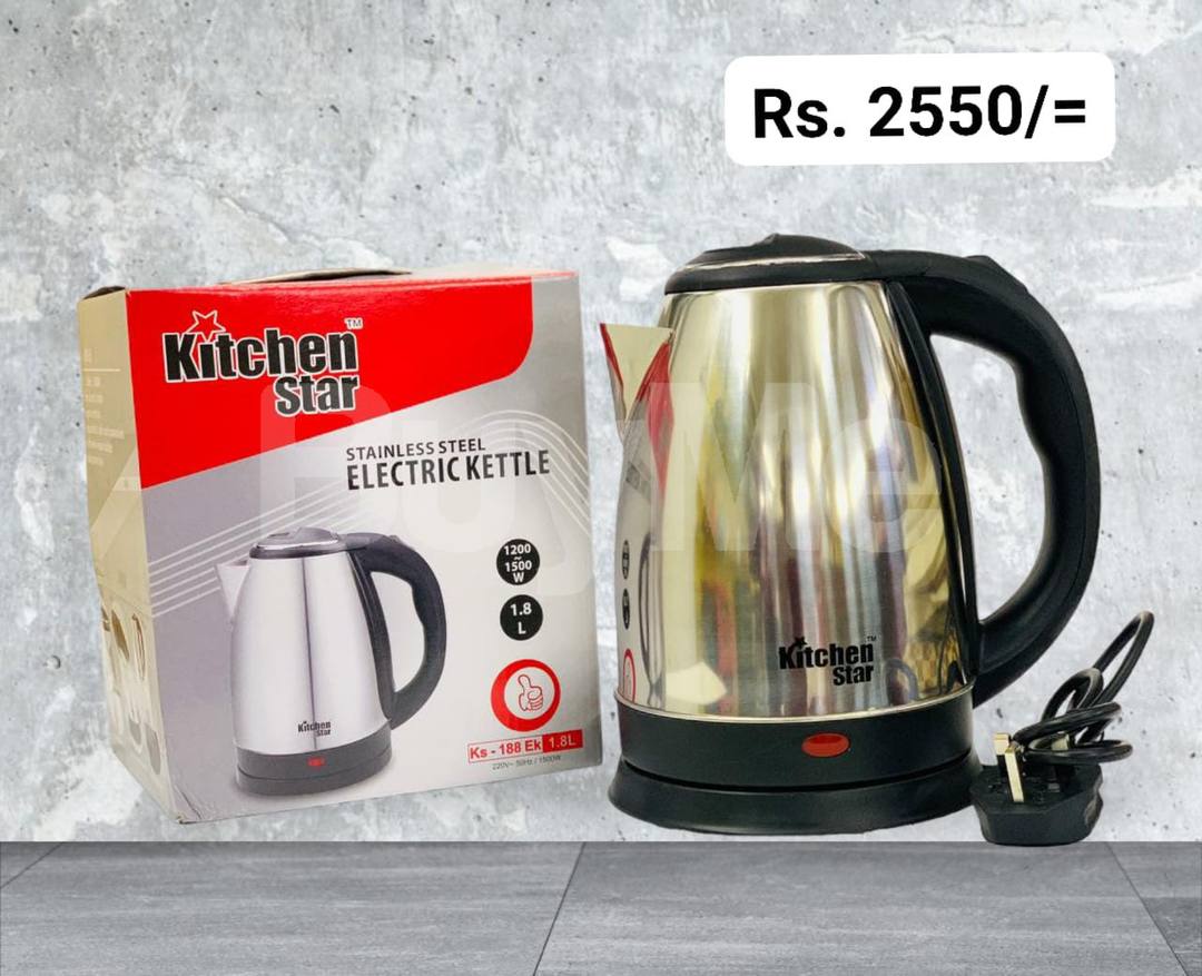 KITCHEN STAR - ELECTRIC KETTLE 1.8L