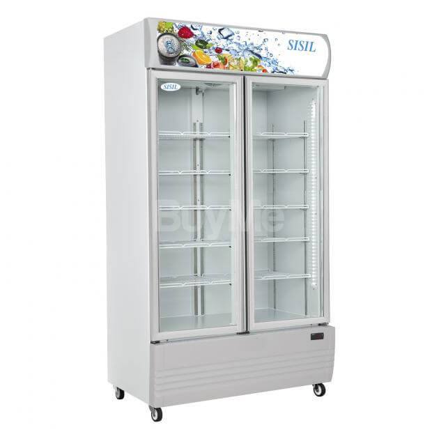 SISIL BOTTLE COOLER 2 DOORS 885L - SL-FC885