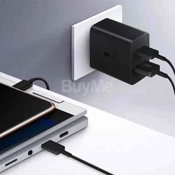 35W PD ADAPTER USB-C USB-A & TYPE-C TO C CABLE (P05283)