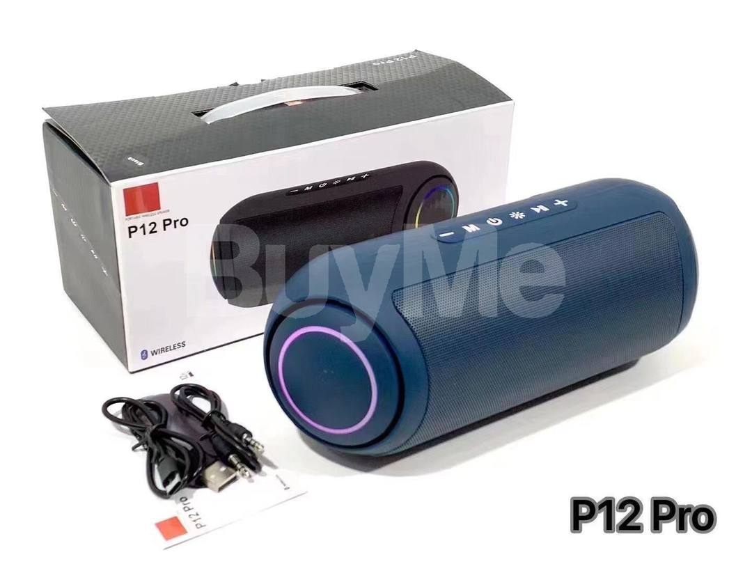 P-12 PRO PORTABLE WIRELESS SPEAKER - DARK BLUE