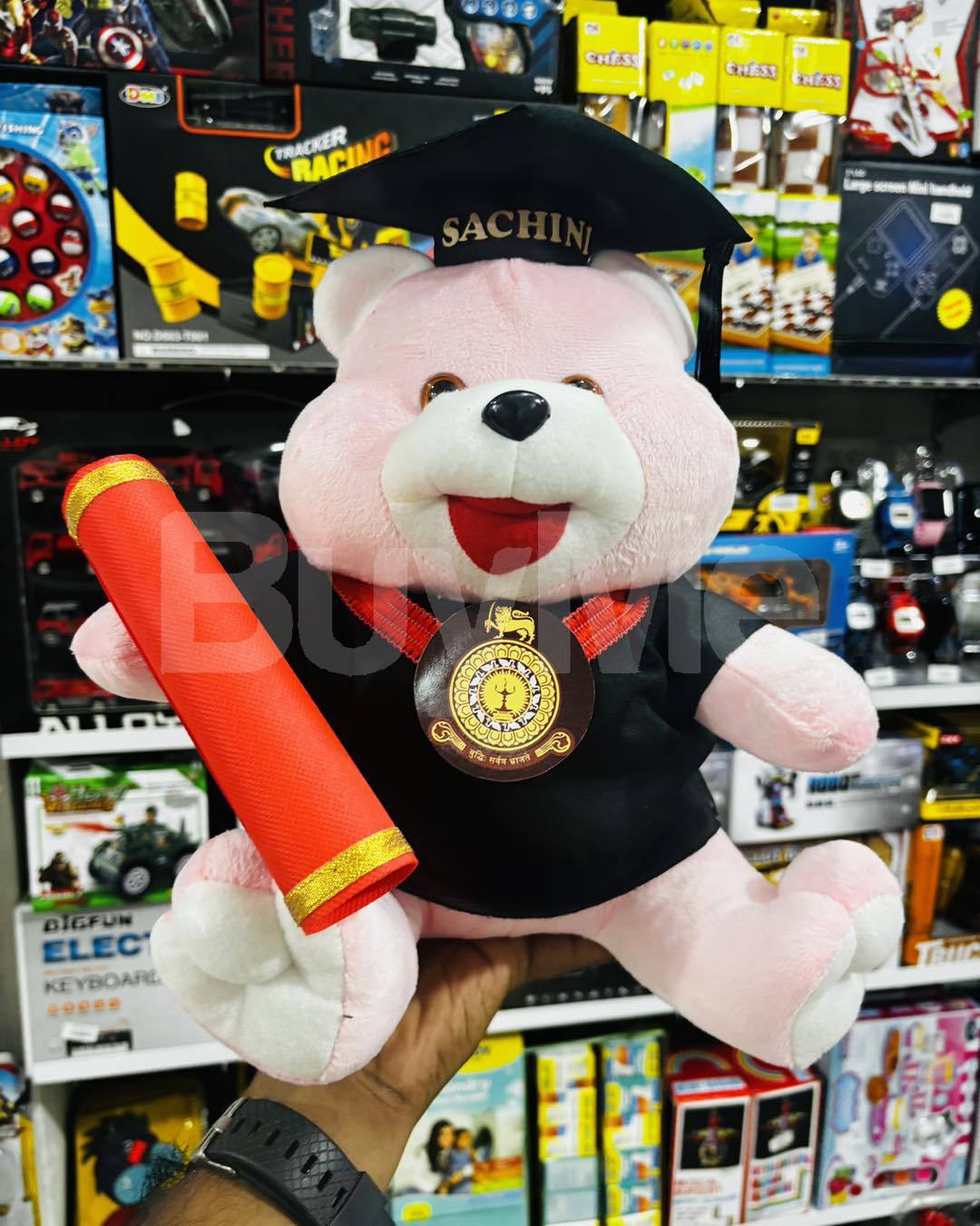 UNIVERSITY CONVOCATION TEDDY BEAR GIFT (24CM)