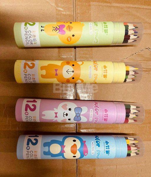 12 PCS COLOR PENCIL BOTTLE