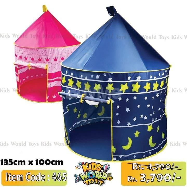 BLUE CASTLE TENT HOUSE FOR KIDS
