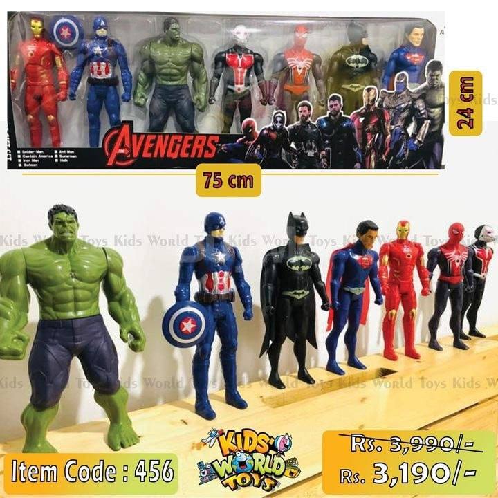 AVENGERS TOY SET FOR KIDS