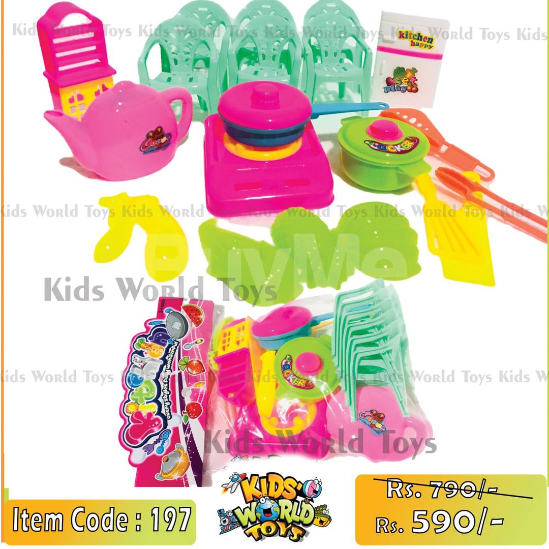 COOKING TOY MINI KITCHEN FOR KIDS