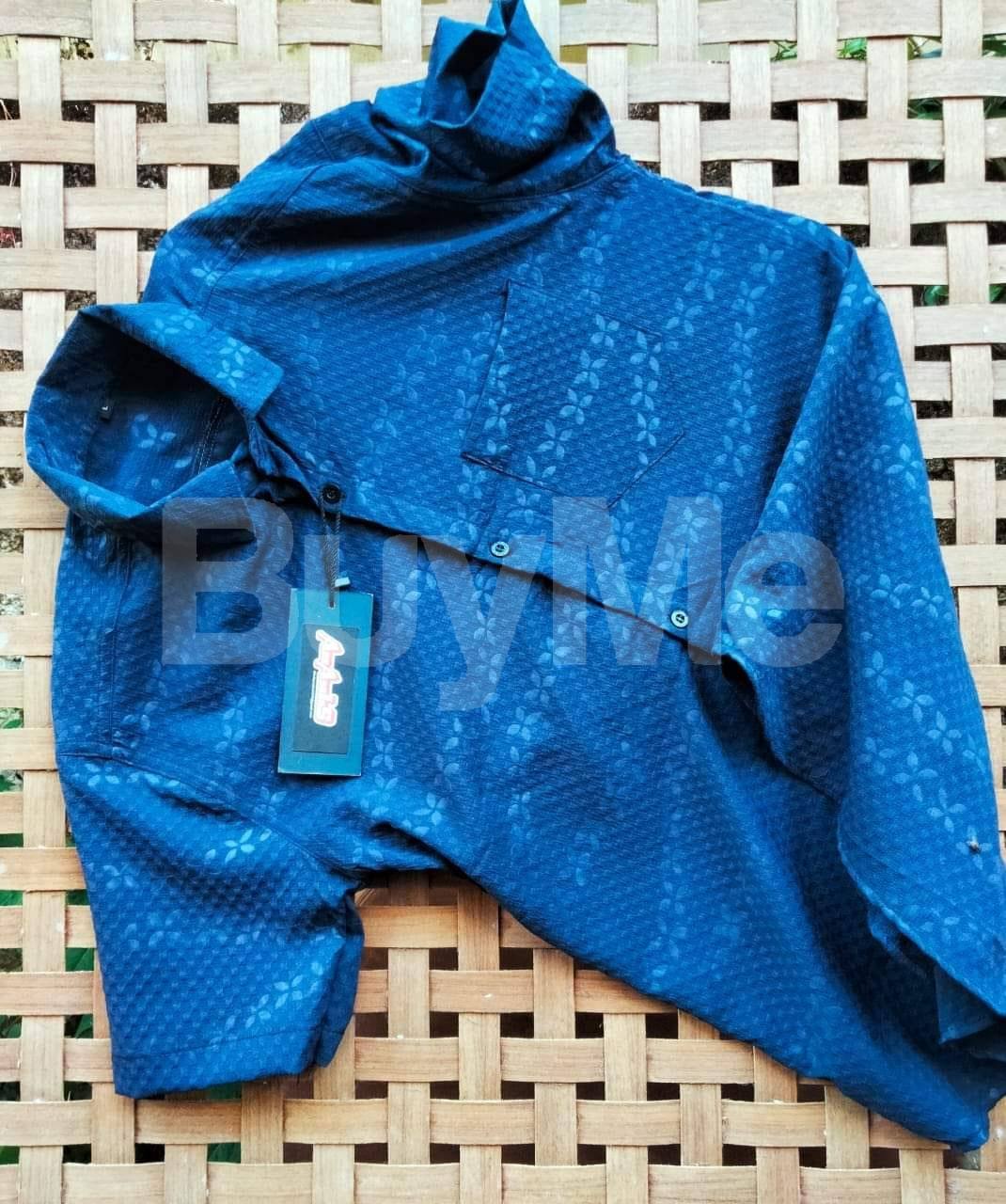 MENS - POPCORN SHIRTS - DARK BLUE