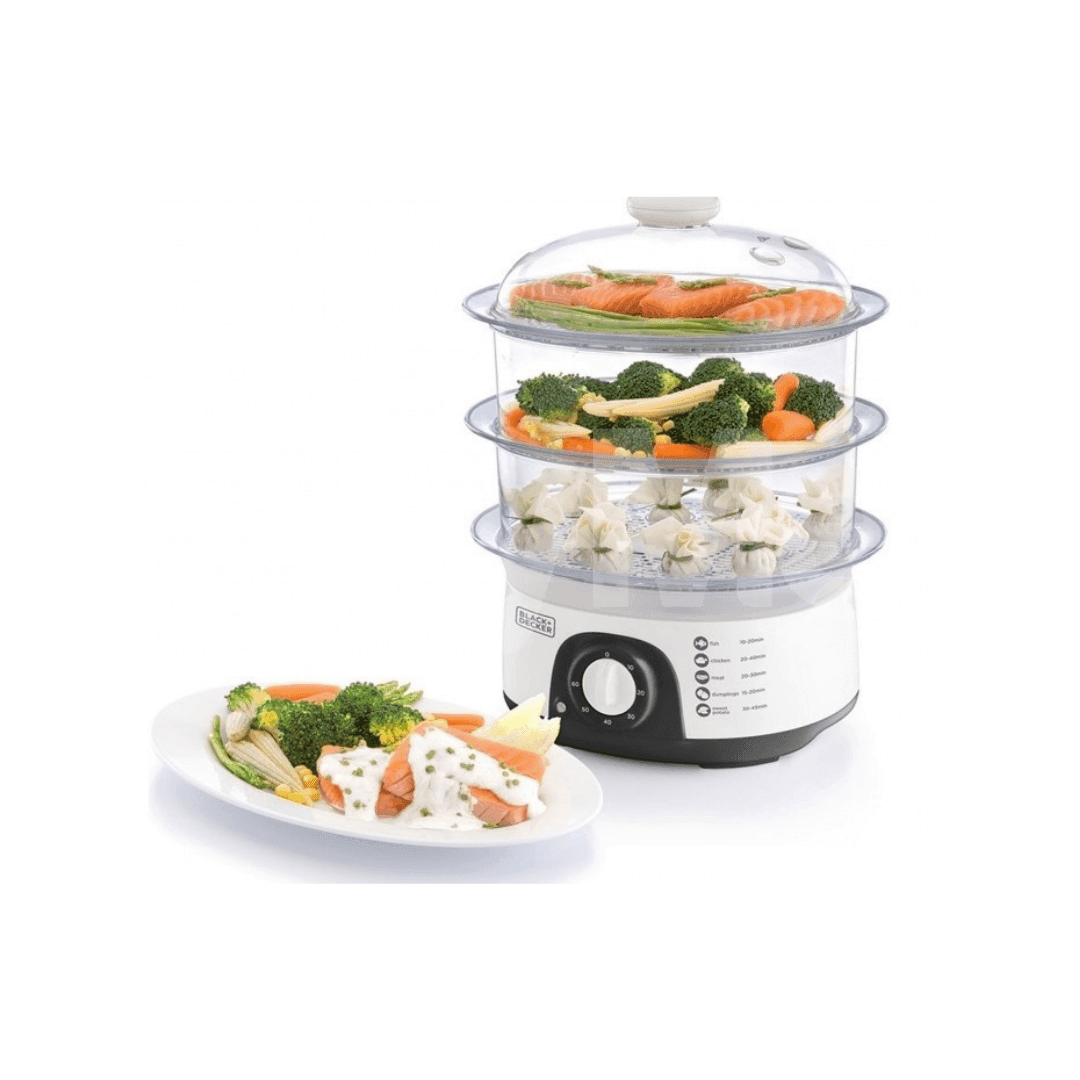 BLACK + DECKER 3 TIER FOOD STEAMER