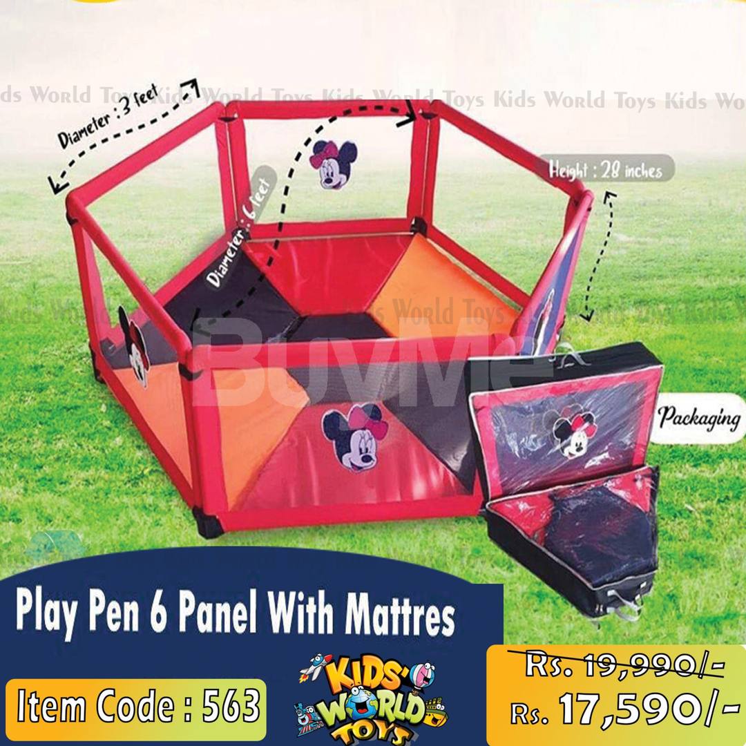 PLAY PEN WITH MATTRESS