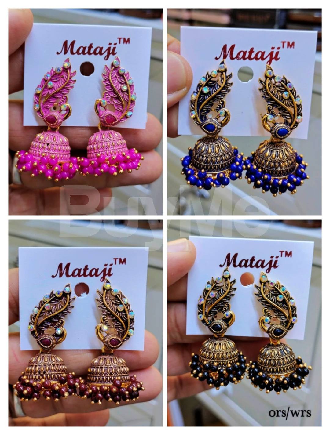 PREMIUM JUMKI-TYPE EARRINGS