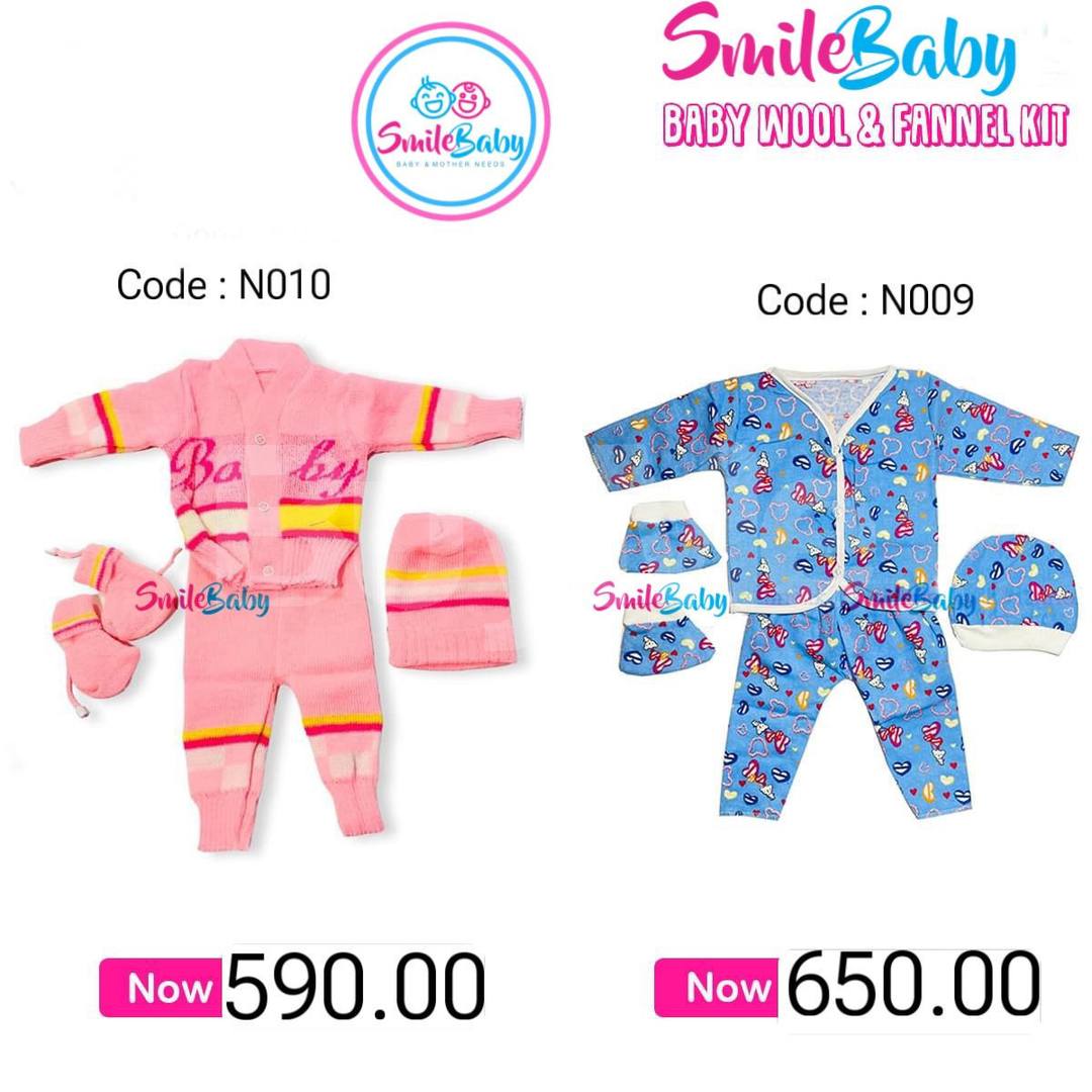 BABY WOOL AND FANNEL KIT