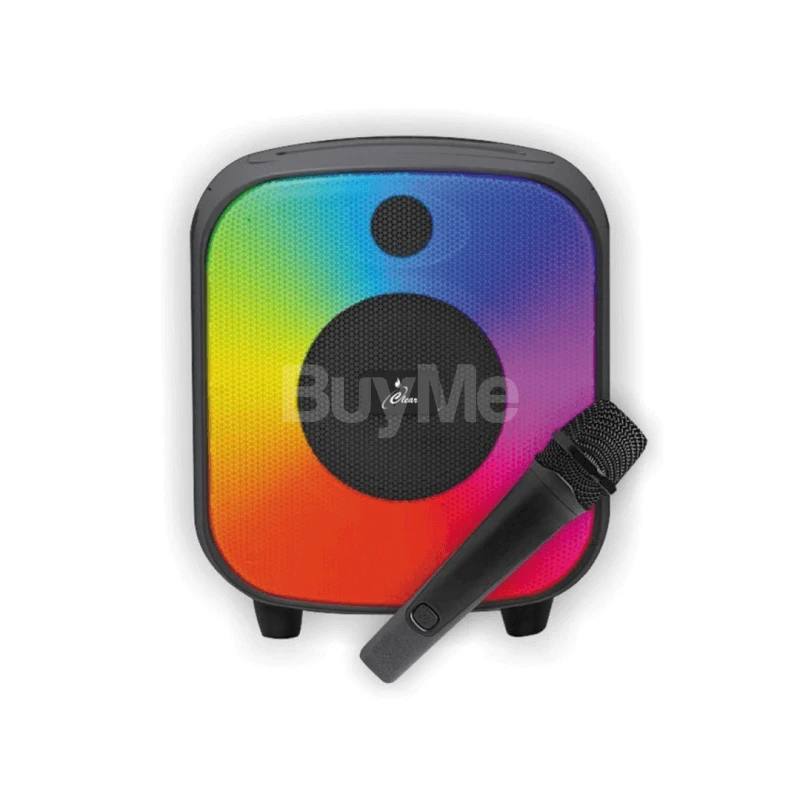 CLEAR PORTABLE BLUETOOTH SPEAKER WITH MIC