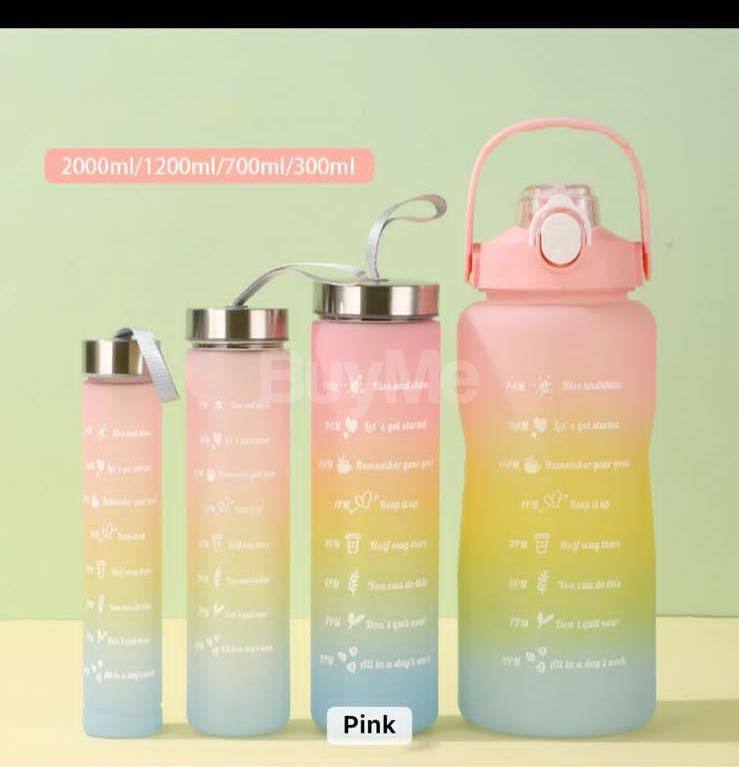 4 IN ONE BOTTLE  SET (LIGHT COLOUR SET)