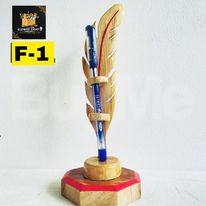 WOODEN CRAFTED PEN HOLDER