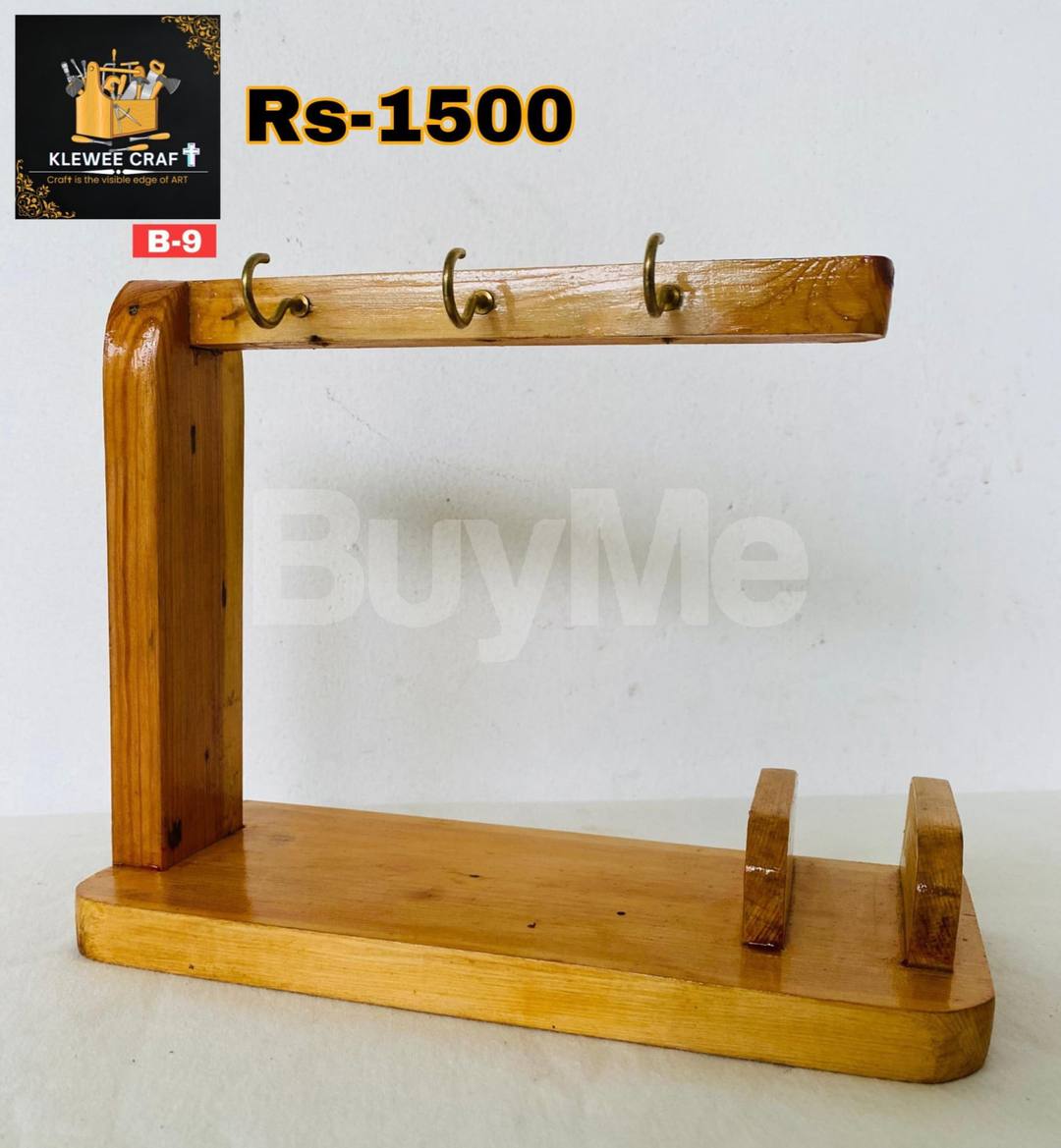 WOODEN TABLE ORGANIZER