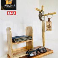 WOODEN TABLE ORGANIZER