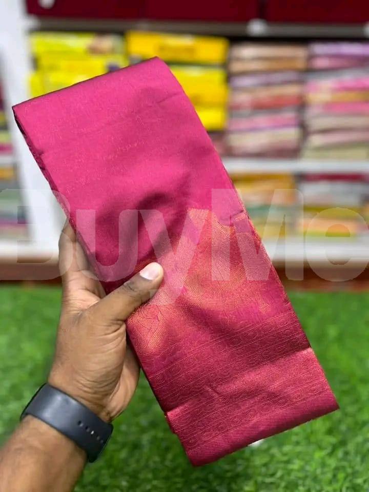 TRADITIONAL SILK SAREE - PINK